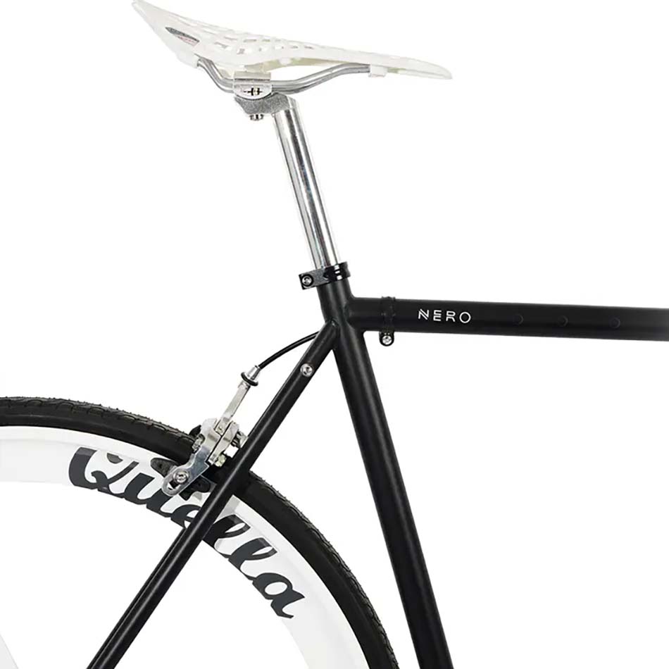 Quella 700C Fixie Bike Wheel Set - White