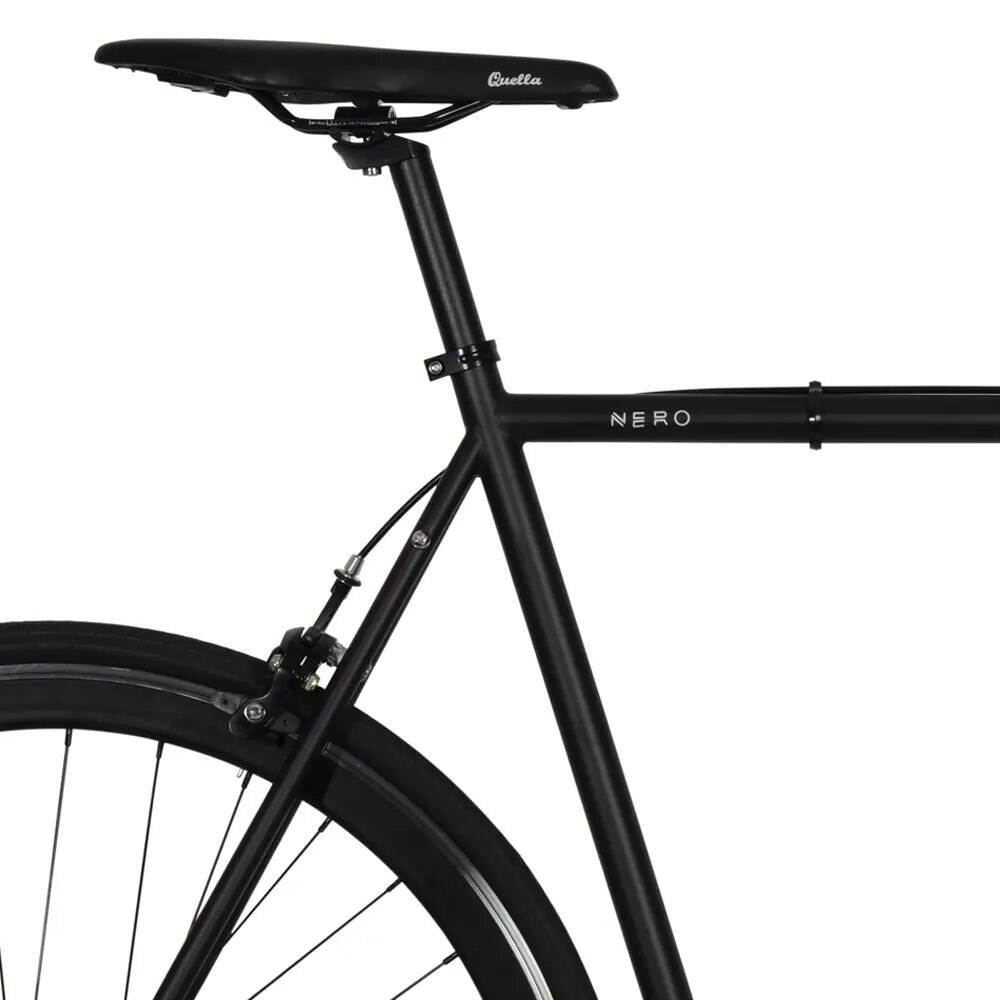 Quella Nero Single Speed Fixie Bike - Black