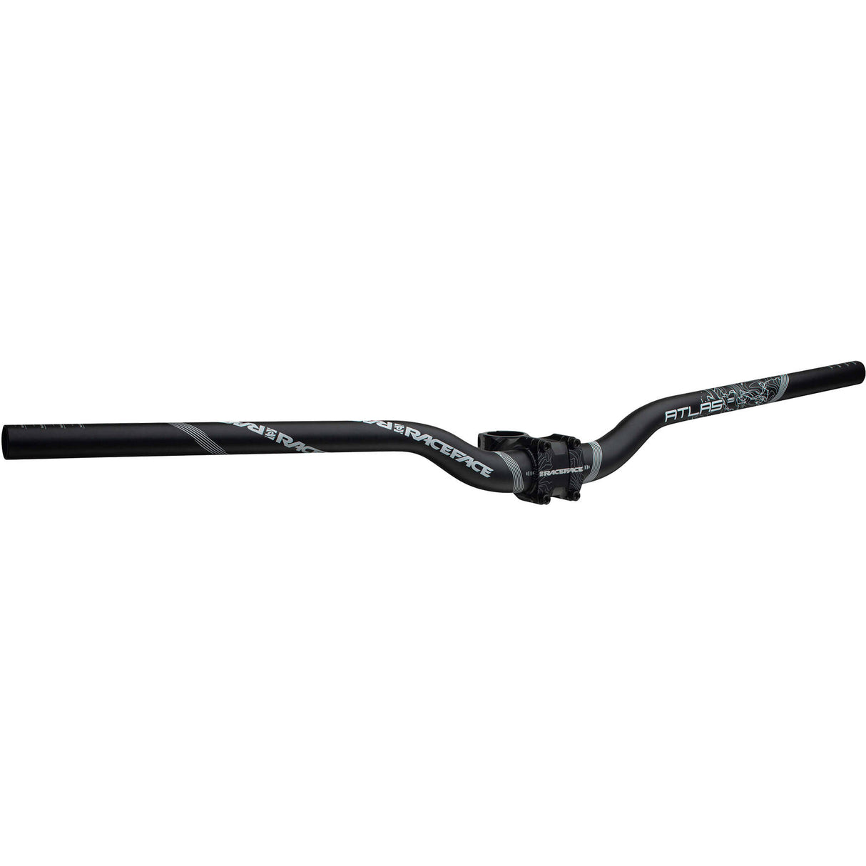Race Face Alloy Atlas 1.25 Riser Handlebars - Black 31.8mm x 785mm