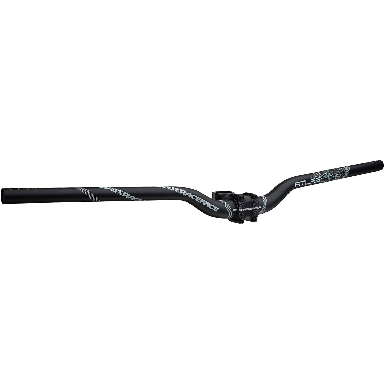 Race Face Alloy Atlas 1.25 Riser Handlebars - Black 31.8mm x 785mm
