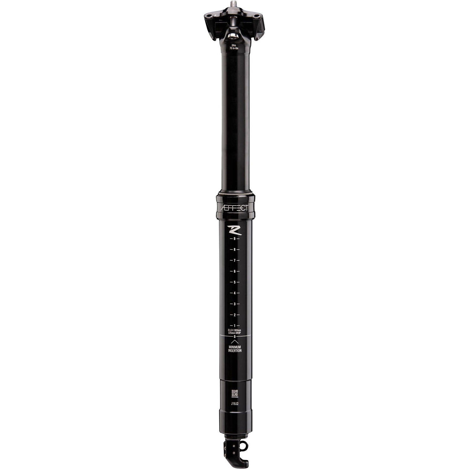 Race Face Aeffect-R Dropper Seatpost Black 30.9 (No Remote) - 465/170mm