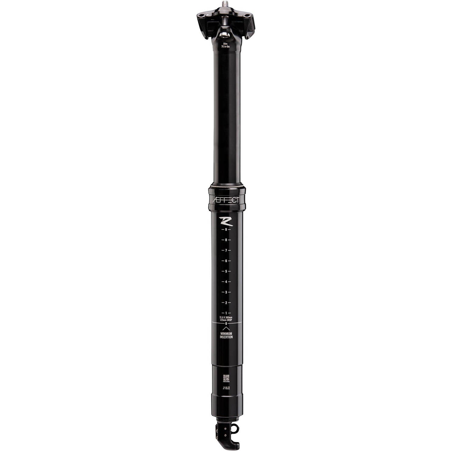 Race Face Aeffect-R Dropper Seatpost (No Remote) - Black 31.6 325/100