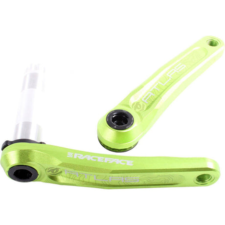 Race Face Alloy Atlas 30 136mm Crank (Arms Only) - Green 165mm