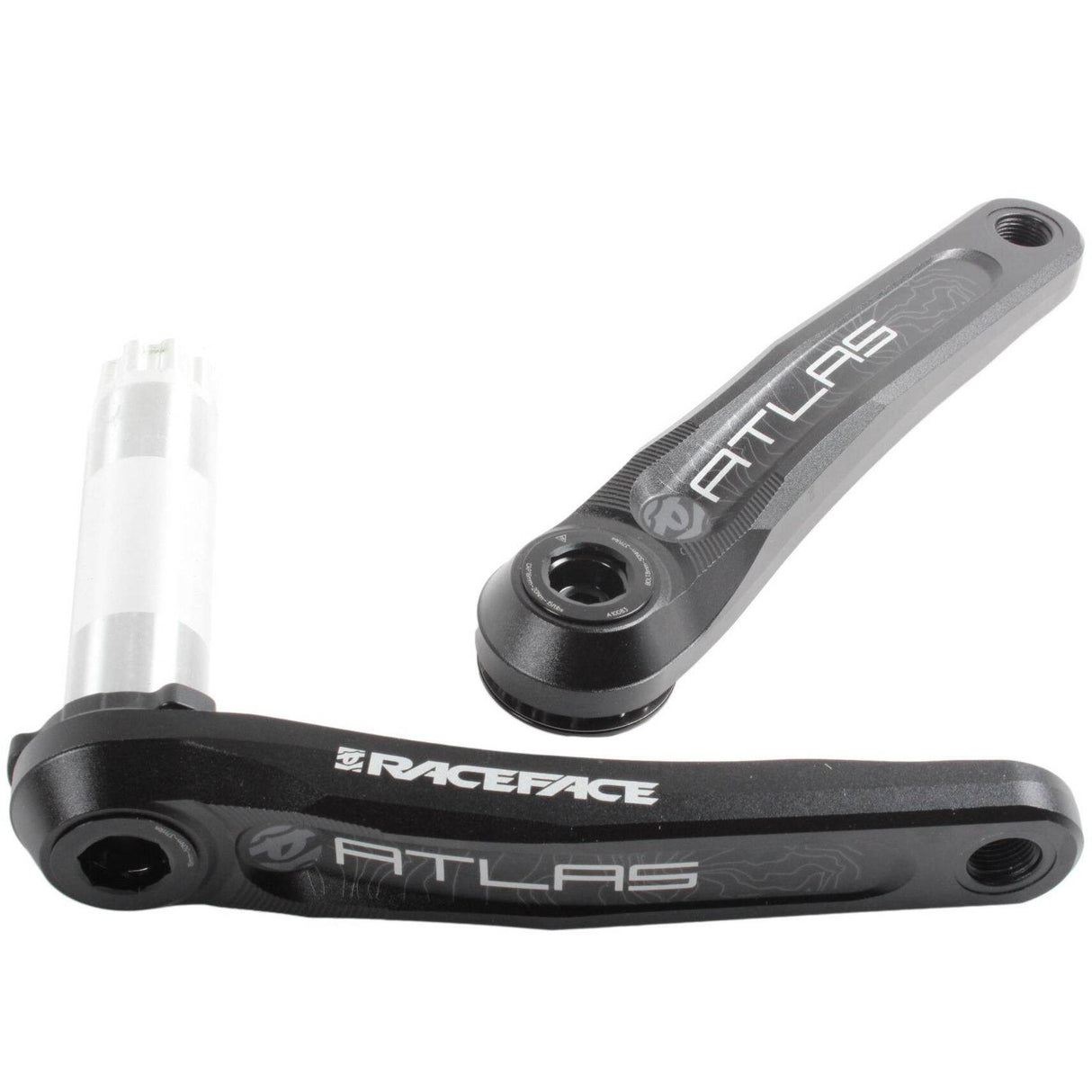 Race Face Alloy Atlas 30 136mm Crank (Arms Only) - Black 170mm