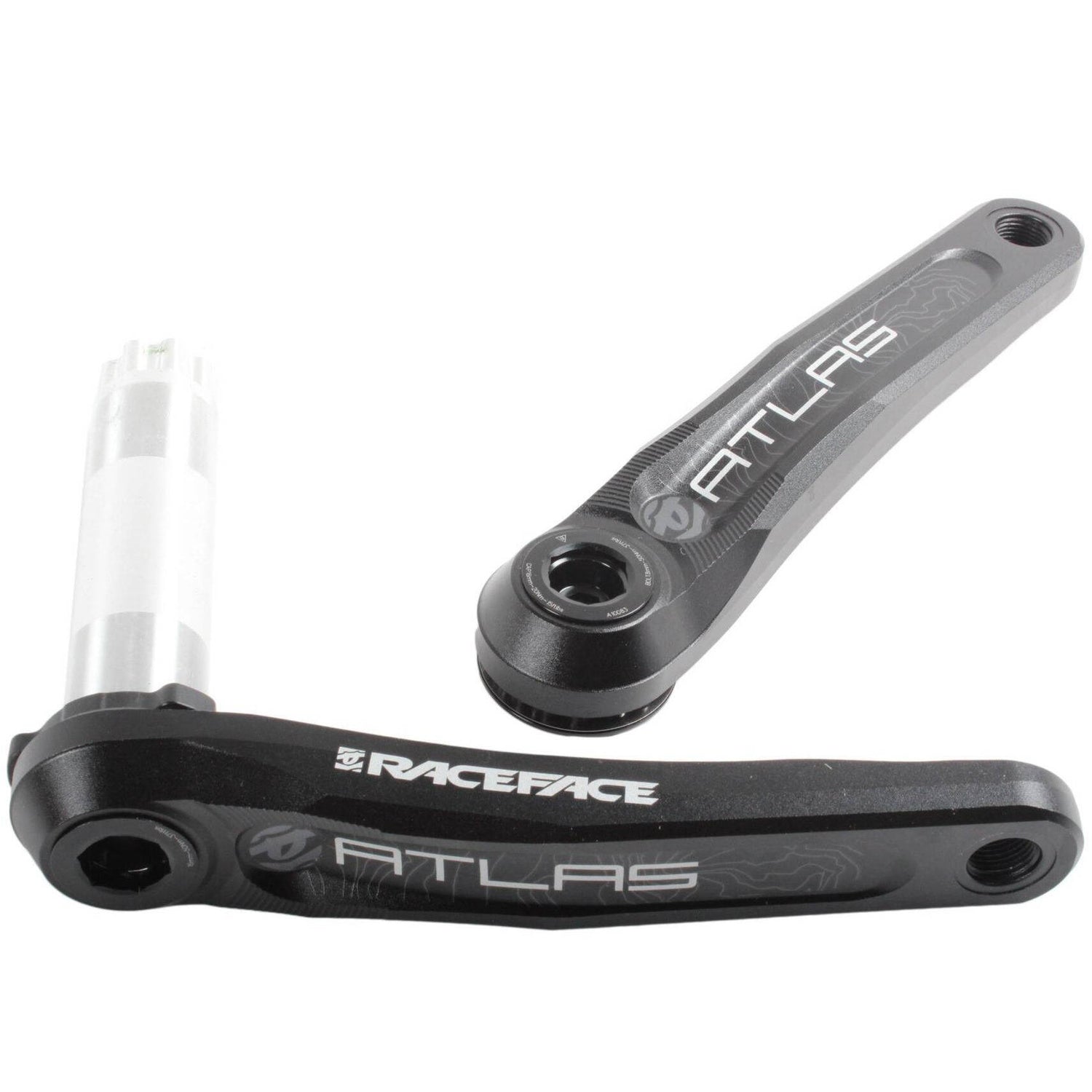 Race Face Alloy Atlas 30 136mm Crank (Arms Only) - Black 170mm