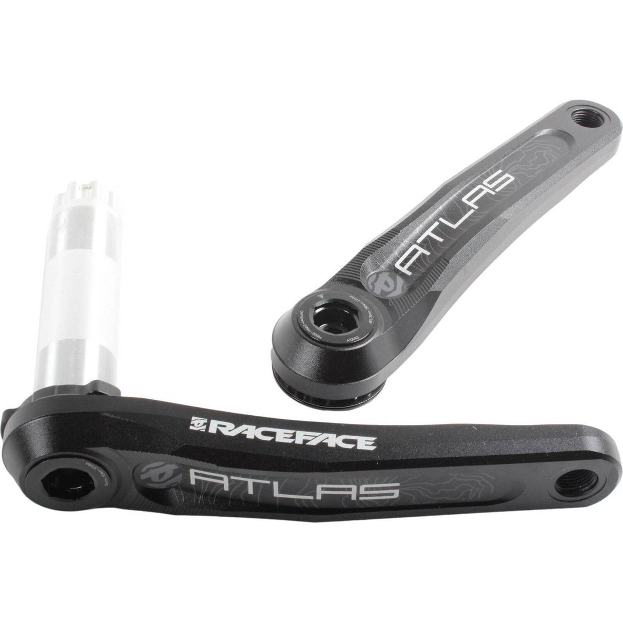 Race Face Alloy Atlas 30 136mm Crank (Arms Only) - Black 175mm