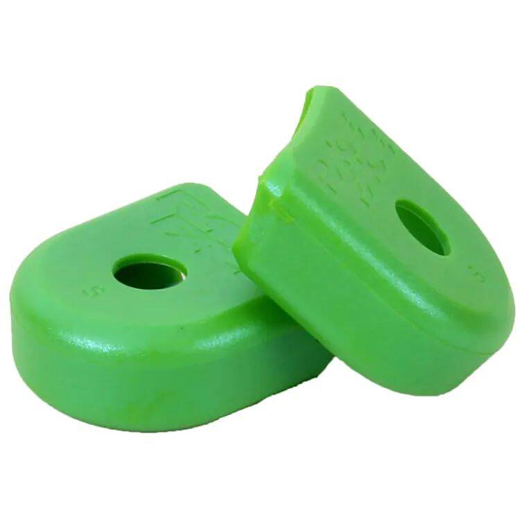 Race Face 2021 Alloy Crank Boots - Green (2 Pack)