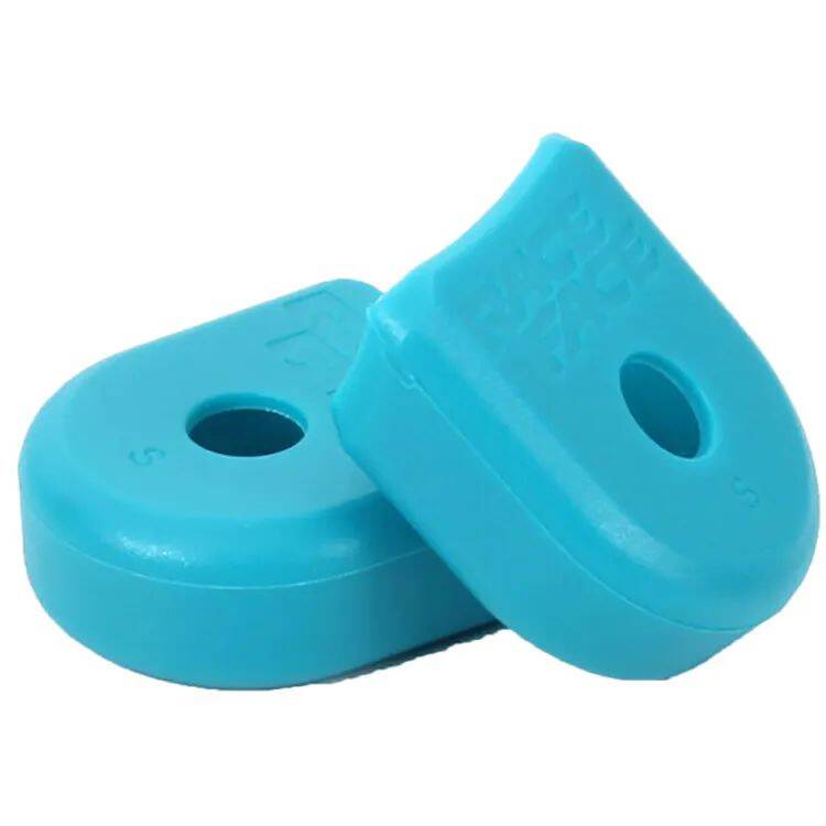 Race Face 2021 Alloy Crank Boots - Turquoise (2 Pack)