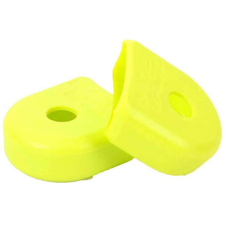 Race Face 2021 Alloy Crank Boots - Yellow (2 Pack)