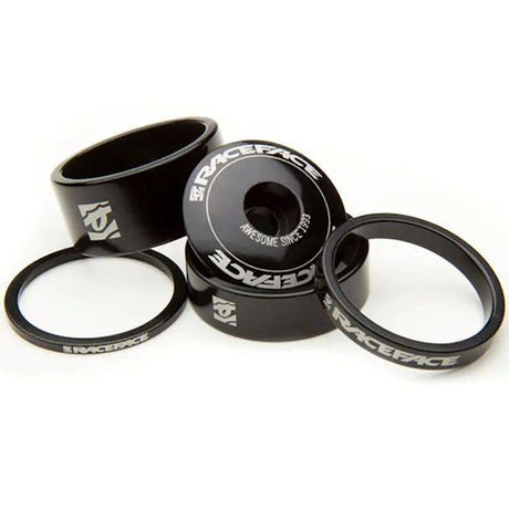 Race Face 2021 Aluminium Mountain Bike Headset Spacer Kit - Black