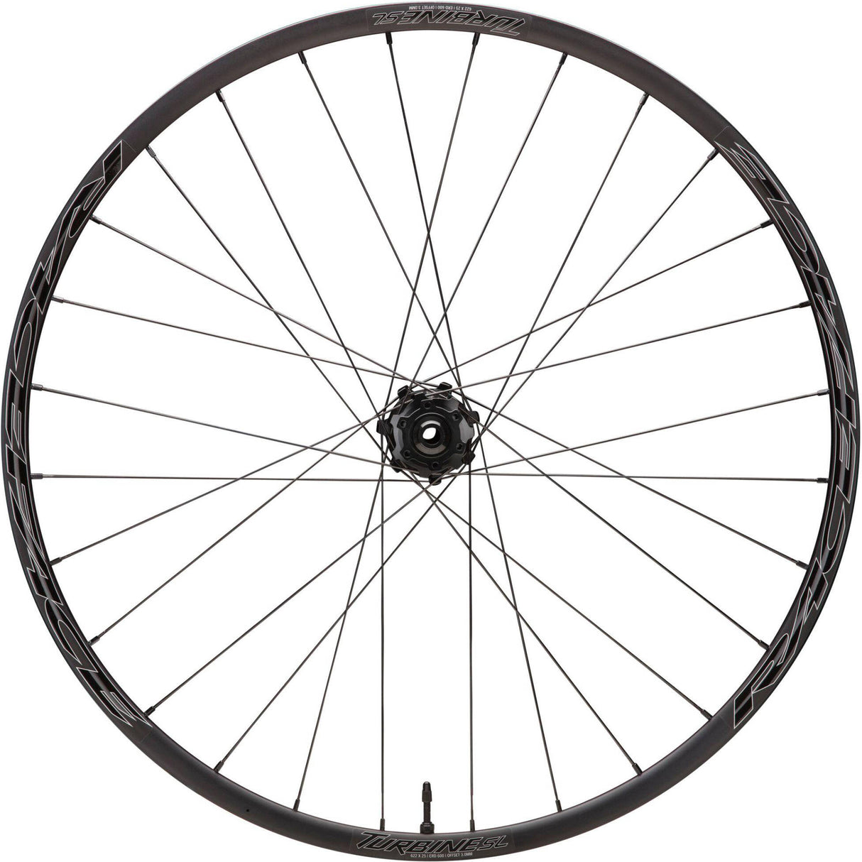Race Face 2021 Alloy Turbine-SL 25mm Rear 29'' 12x148 Boost Shimano Microspline Mountain Bike Wheel - Black