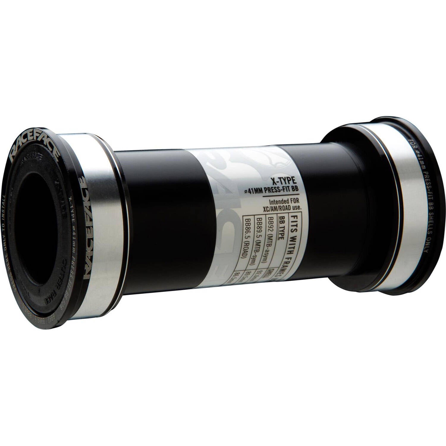 Race Face BB104/107 24mm External Seal Bottom Bracket - Black