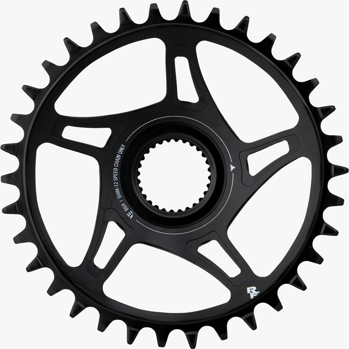 Race Face 2021 E-Bike Bosch Gen 4 55mm Chain Ring - Black 36T