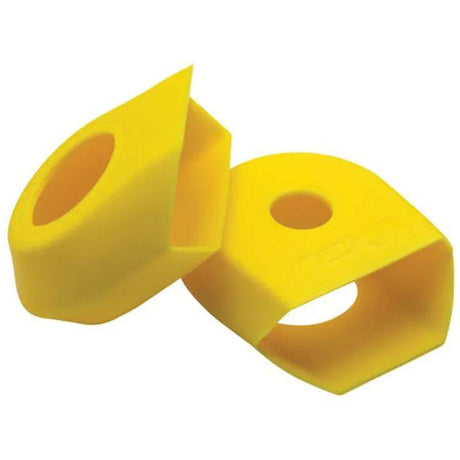 Race Face 2021 Carbon G4 Next Crank Boots - Yellow (2 Pack)