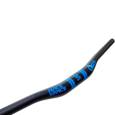 Race Face Carbon SIXC 20mm Rise Handlebars - Black/Blue Logo 35mm x 820mm