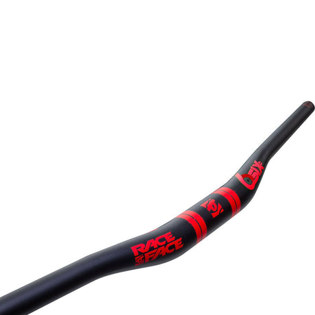 Race Face Carbon SIXC 20mm Rise Handlebars - Black/Red Logo 35mm x 820mm