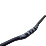 Race Face Carbon SIXC 20mm Rise Handlebars - Black/Silver White Logo 35mm x 820mm