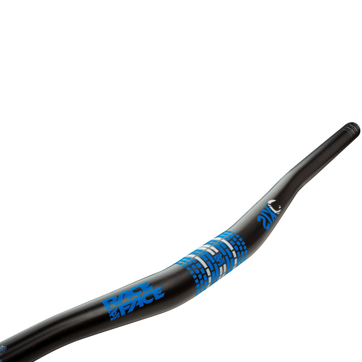 Race Face 2021 Carbon Sixc 3/4'' Riser Handlebars - Blue/White 31.8mm x 785mm