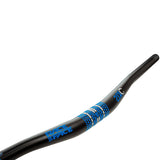 Race Face 2021 Carbon Sixc 3/4'' Riser Handlebars - Blue/White 31.8mm x 785mm