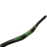 Race Face 2021 Carbon Sixc 3/4'' Riser Handlebars - Green/White 31.8mm x 785mm