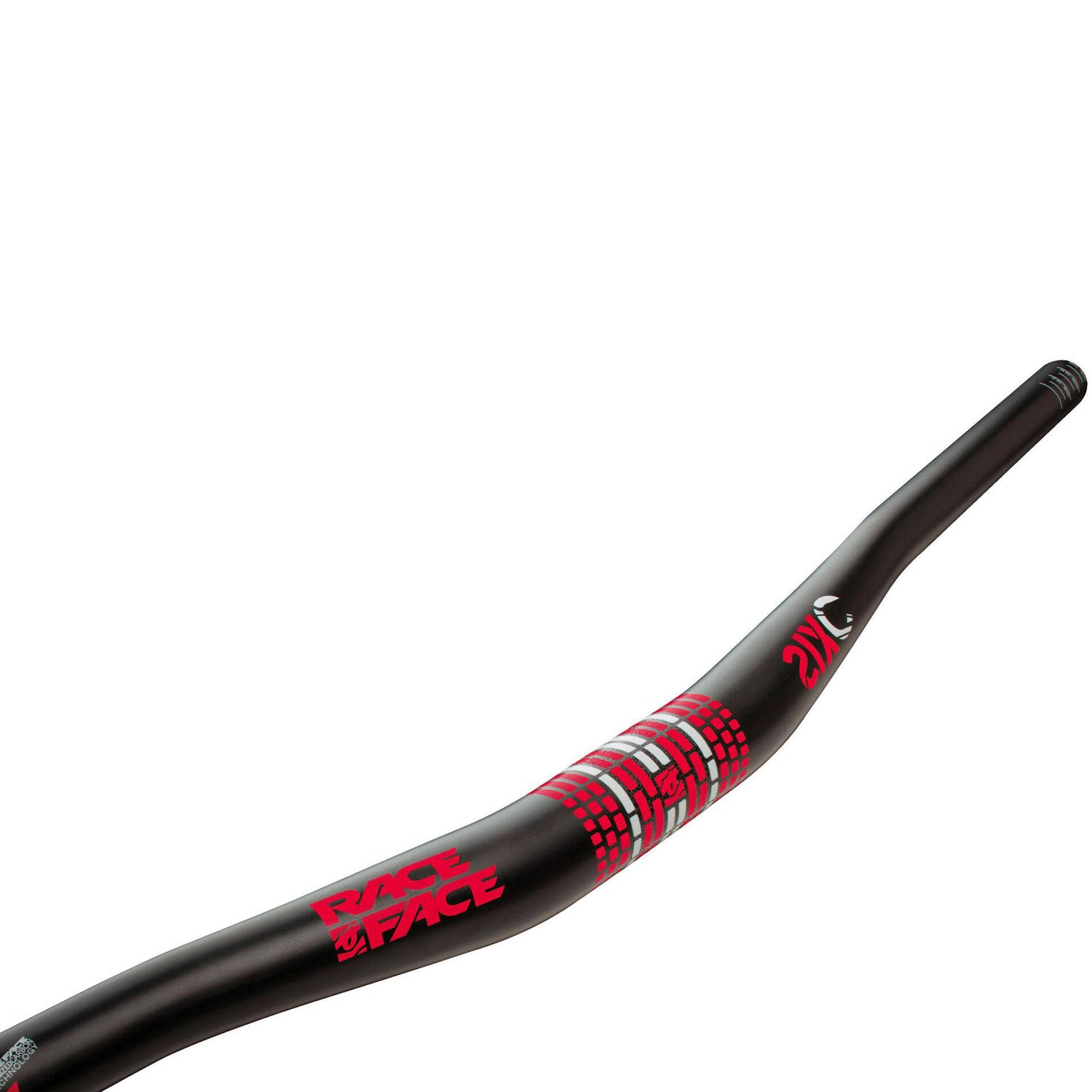Race Face 2021 Carbon Sixc 3/4'' Riser Handlebars - Red/White 31.8mm x 785mm