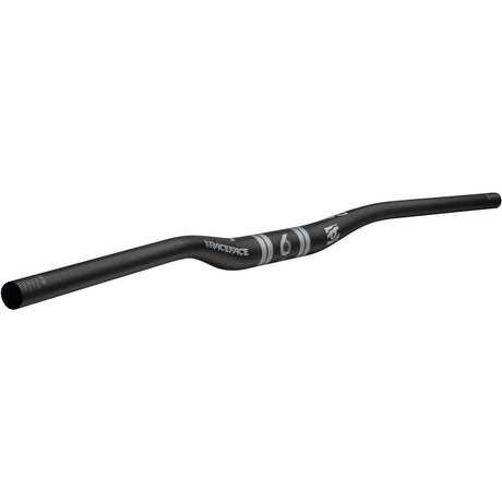 Race Face Carbon SIXC 35mm Rise Handlebars - Black/Silver White Logo 35mm x 820mm