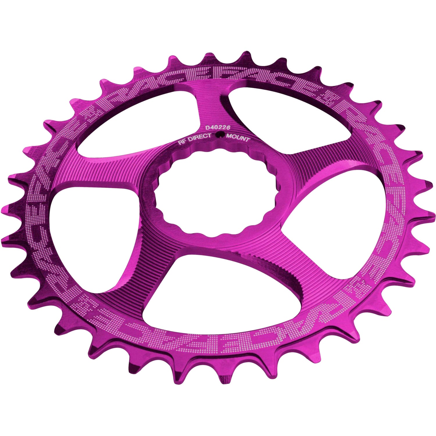 Race Face Direct Mount 10/12 Speed Chain Ring - Purple 30T