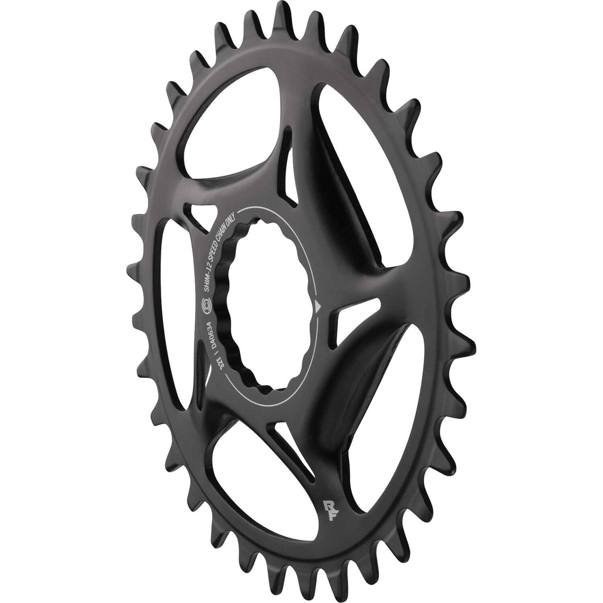 Race Face 2021 Direct Mount Cinch Shimano 12 Speed Chain Ring - Black 34T