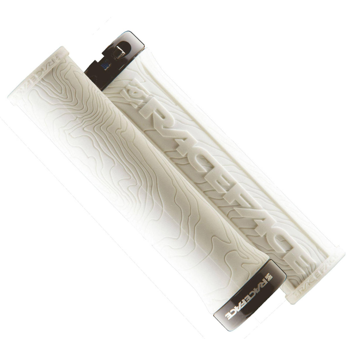 Race Face Half Nelson w/Lock Mountain Bike Grips - White