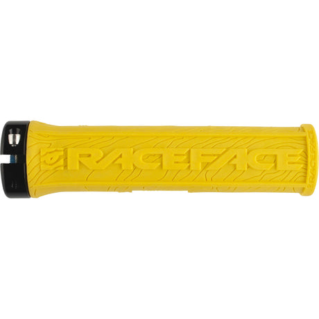 Race Face Half Nelson w/Lock Mountain Bike Grips - Yellow