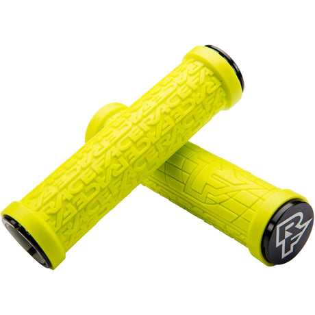 Race Face Lock-On Grippler 30mm Mountain Bike Grips - Yellow