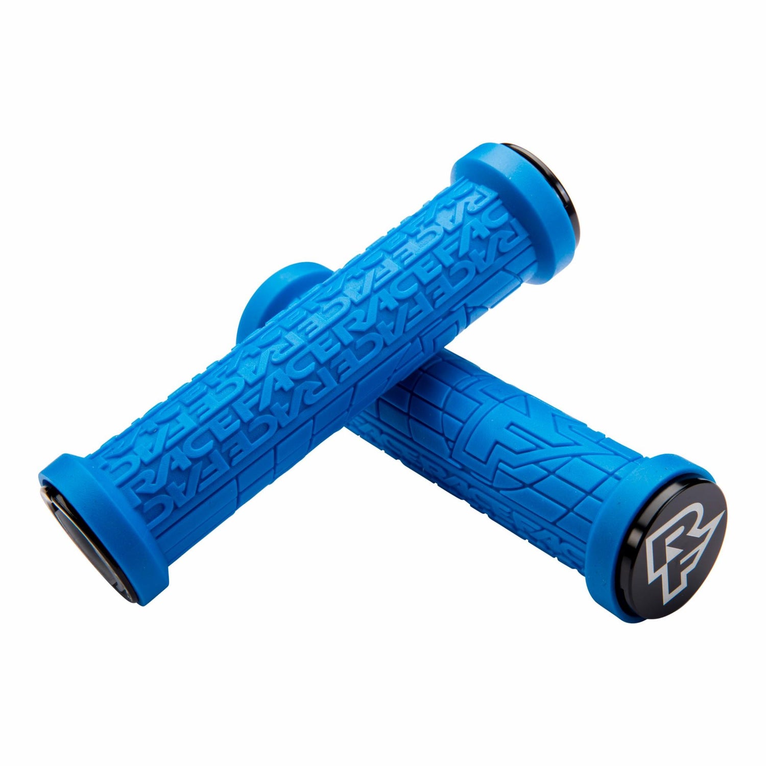 Race Face Lock-On Grippler 33mm Mountain Bike Grips - Blue