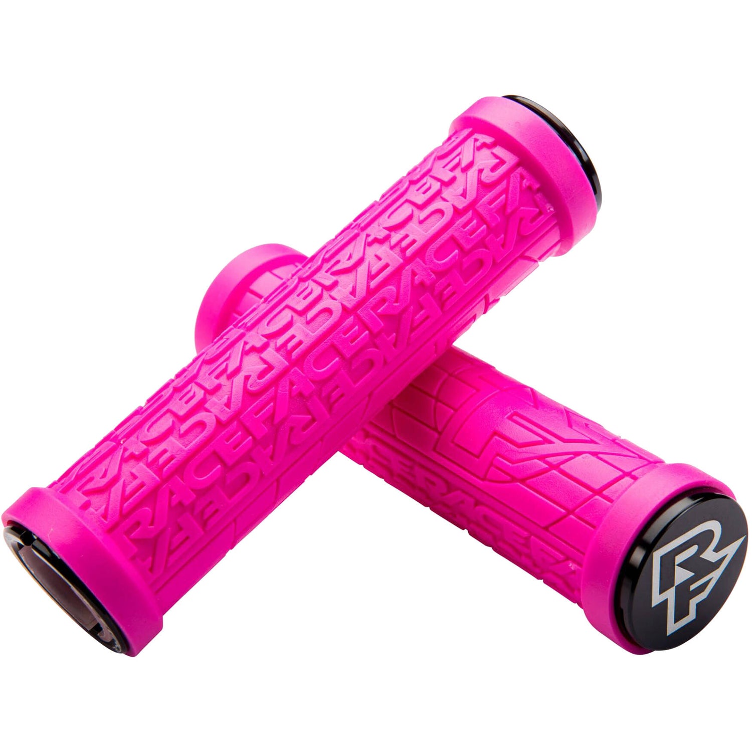 Race Face Lock-On Grippler 33mm Mountain Bike Grips - Magenta