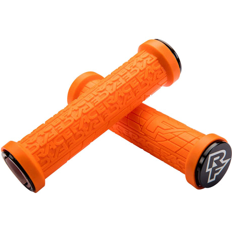Race Face Lock-On Grippler 33mm Mountain Bike Grips - Orange