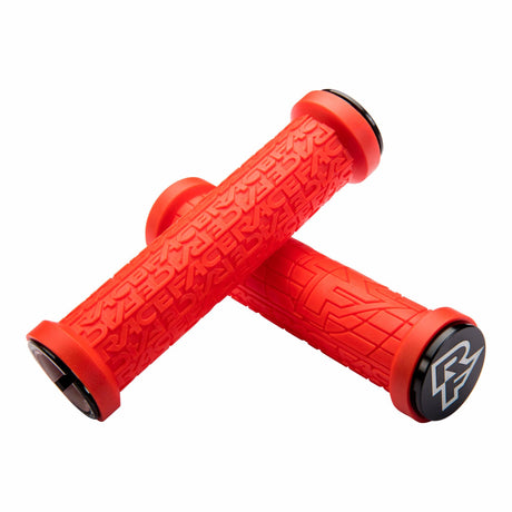 Race Face Lock-On Grippler 33mm Mountain Bike Grips - Red