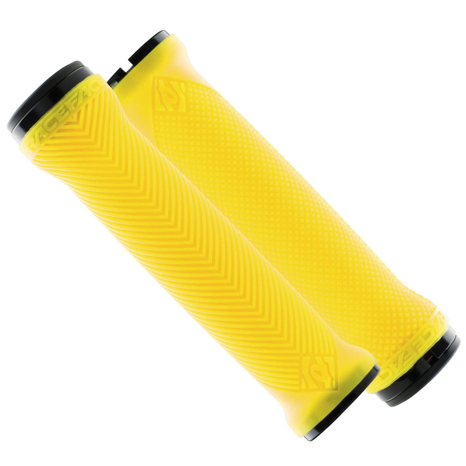 Race Face Lovehandle Mountain Bike Grips - Neon Yellow