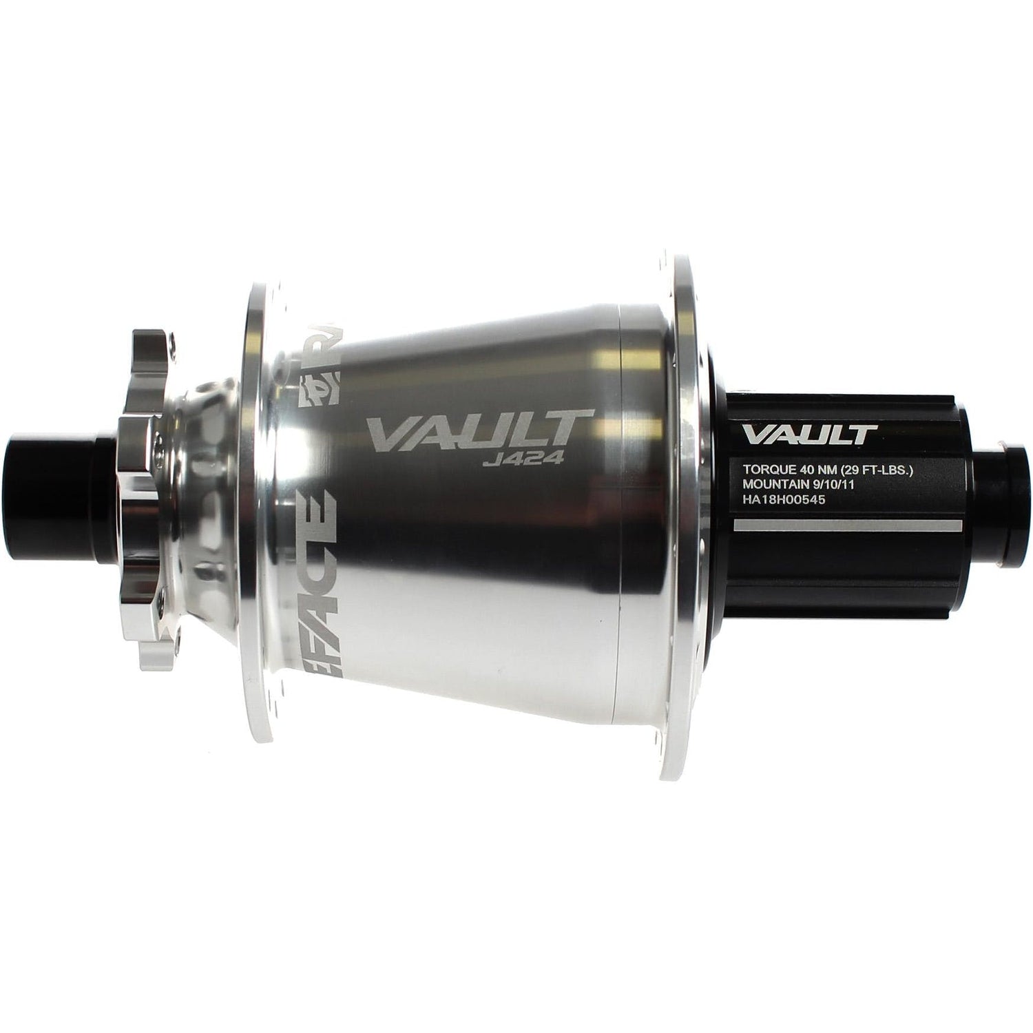 Race Face Vault Rear 12x148 424J 32H Shimano Mountain Bike Wheel Hub - Silver