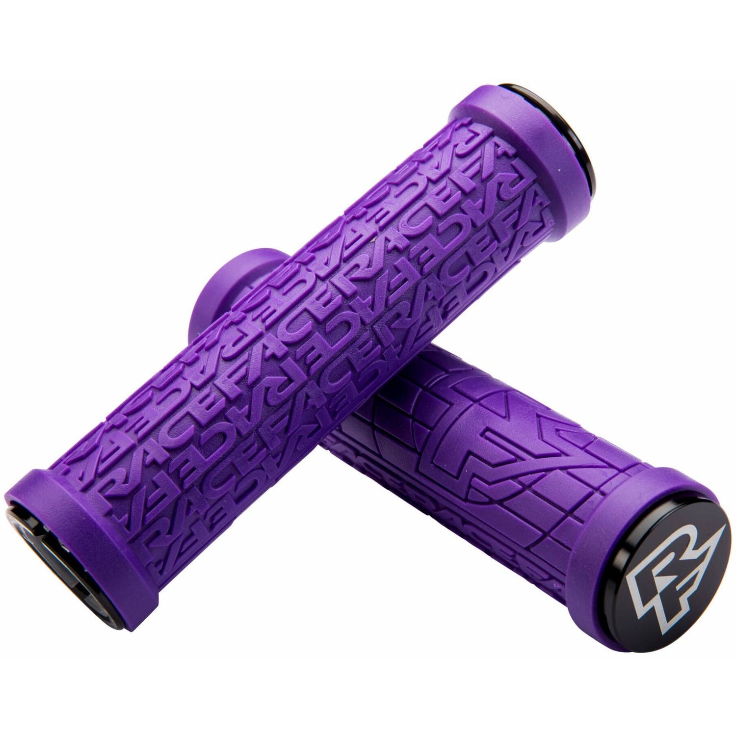 Race Face Lock-On Grippler 30mm Mountain Bike Grips - Purple