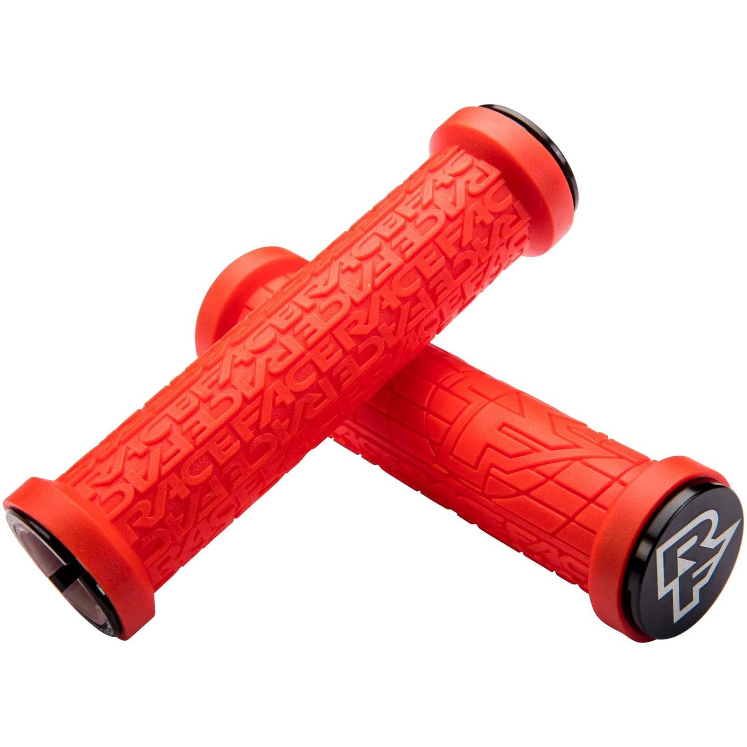 Race Face Lock-On Grippler 30mm Mountain Bike Grips - Red