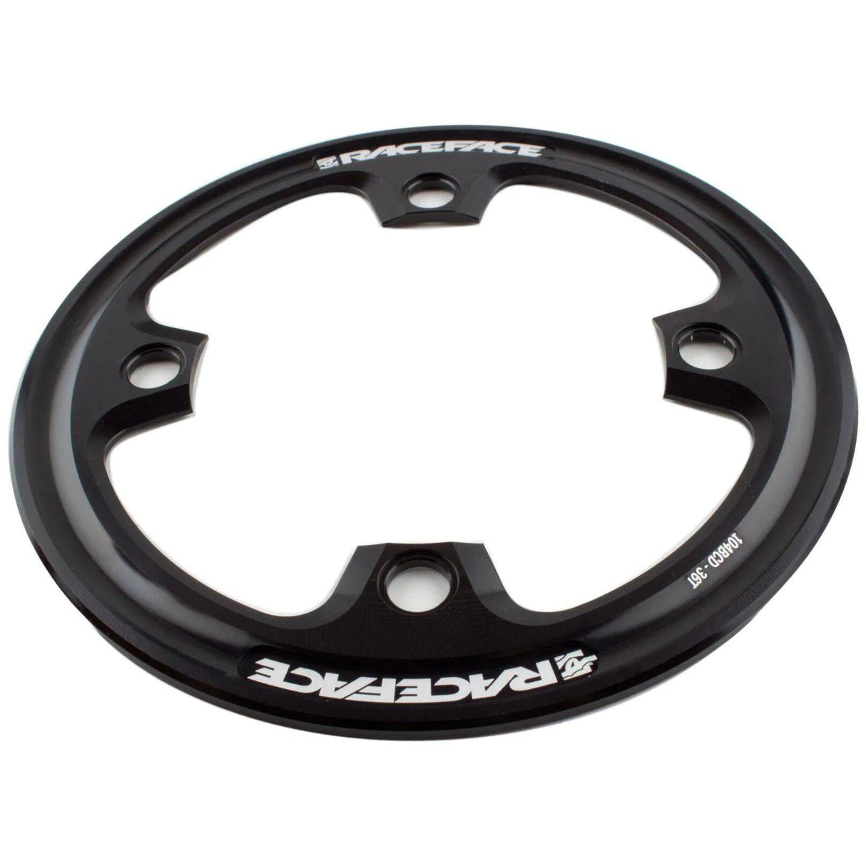 Race Face Offset 4 Bolt Bash Guard - Black 32T