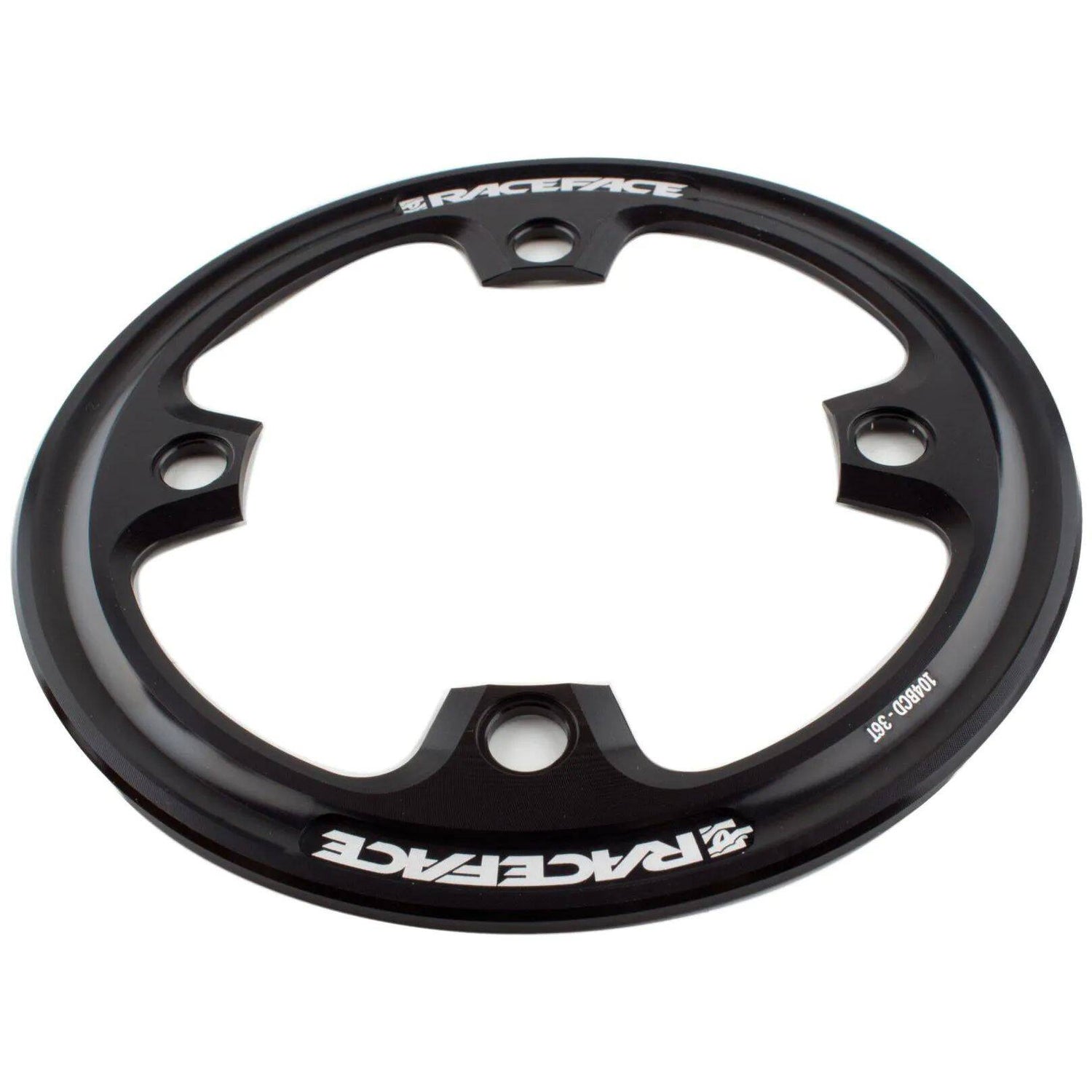Race Face Offset 4 Bolt Bash Guard - Black 32T