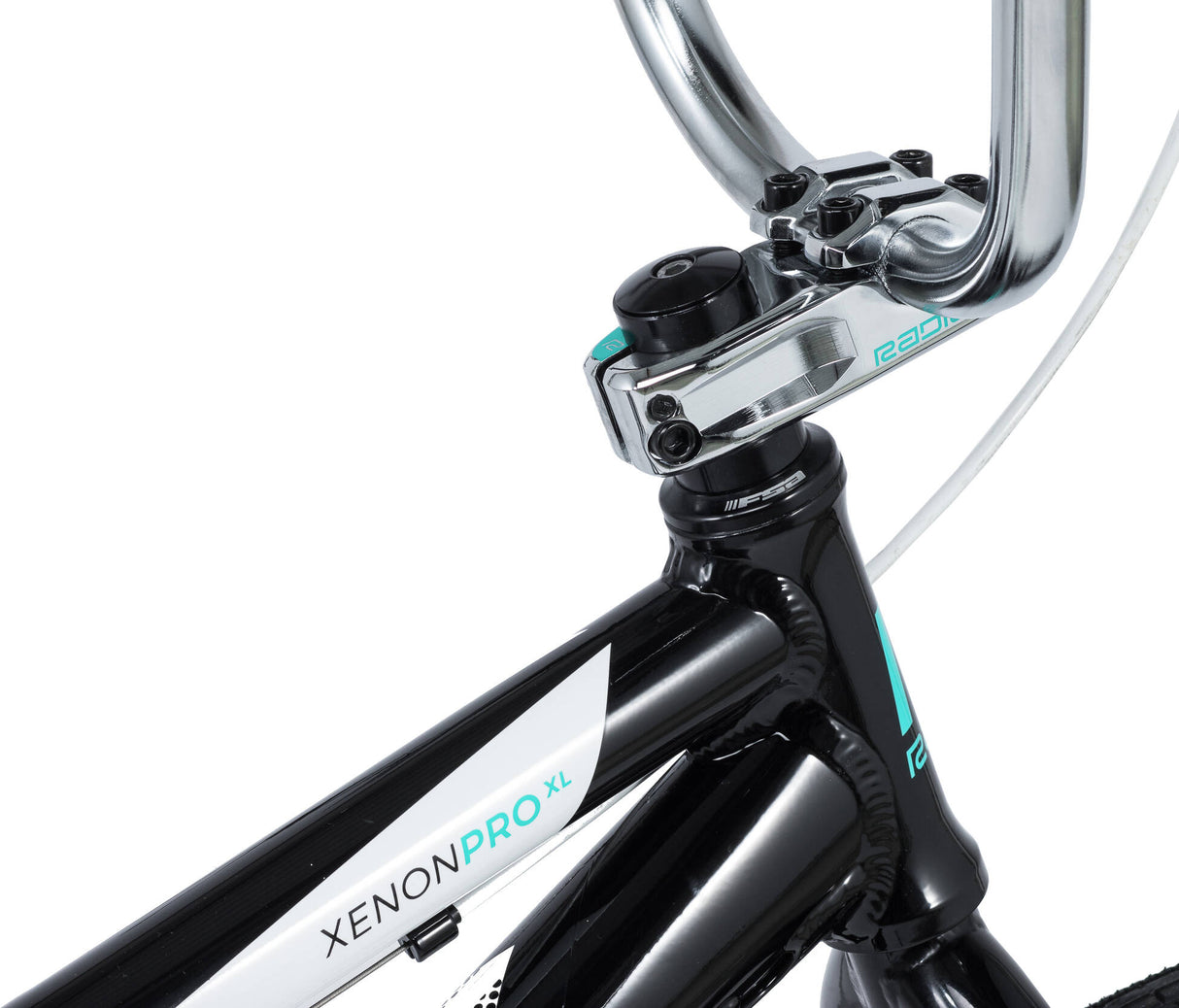 Radio Raceline Xenon Pro XL 21.25" 20" Complete BMX - Black/White