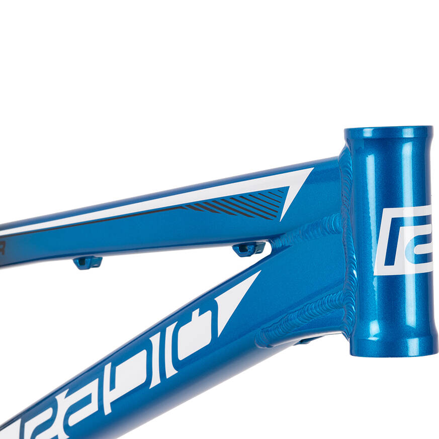 Radio Raceline Helium Junior 18.6'' BMX Frame - Cyan/Black Fade