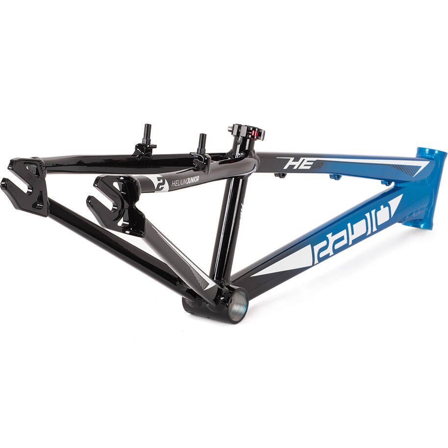 Radio Raceline Helium Junior 18.6'' BMX Frame - Cyan/Black Fade