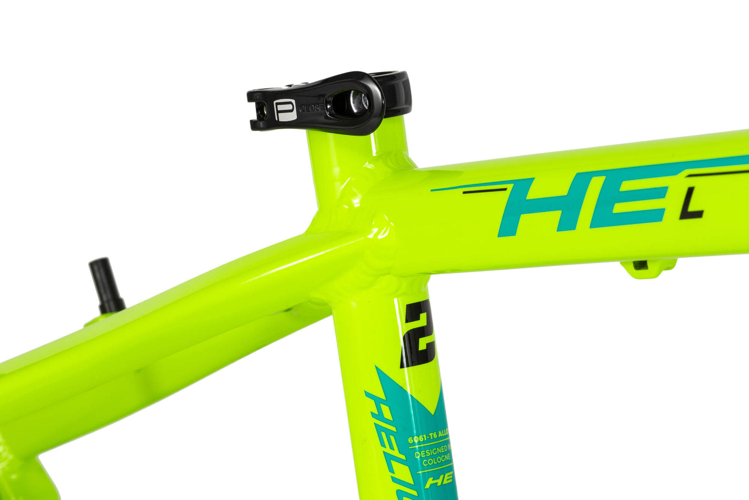 Radio Raceline Helium Pro L 20.9'' BMX Frame - Neon Yellow