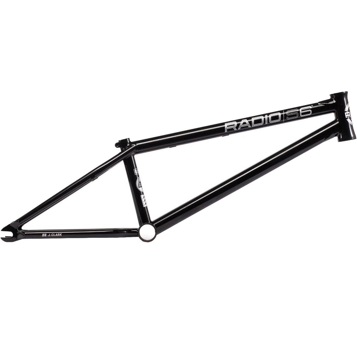 Radio S6 20.4'' (Jack Clark) BMX Frame - Black