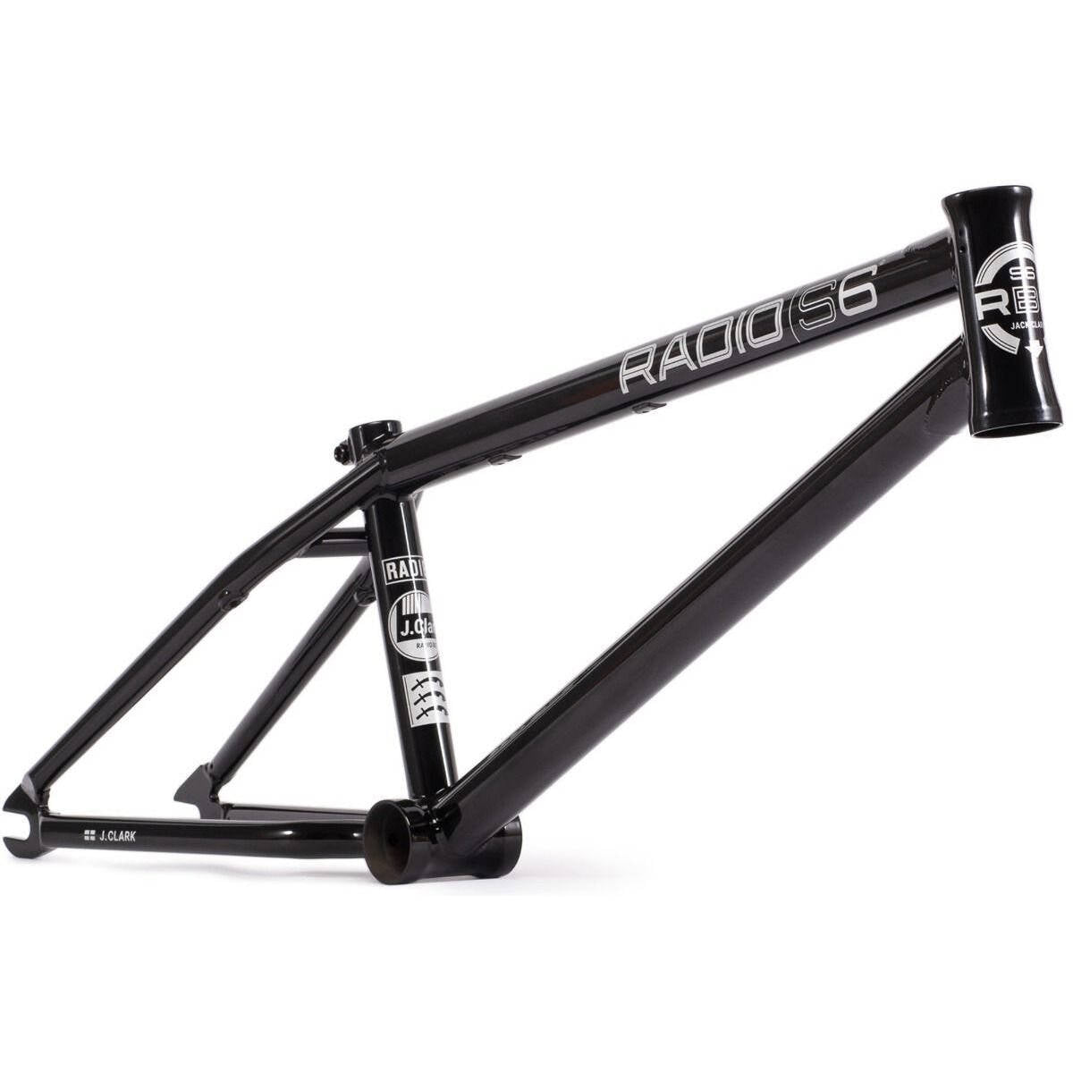 Radio S6 20.4'' (Jack Clark) BMX Frame - Black