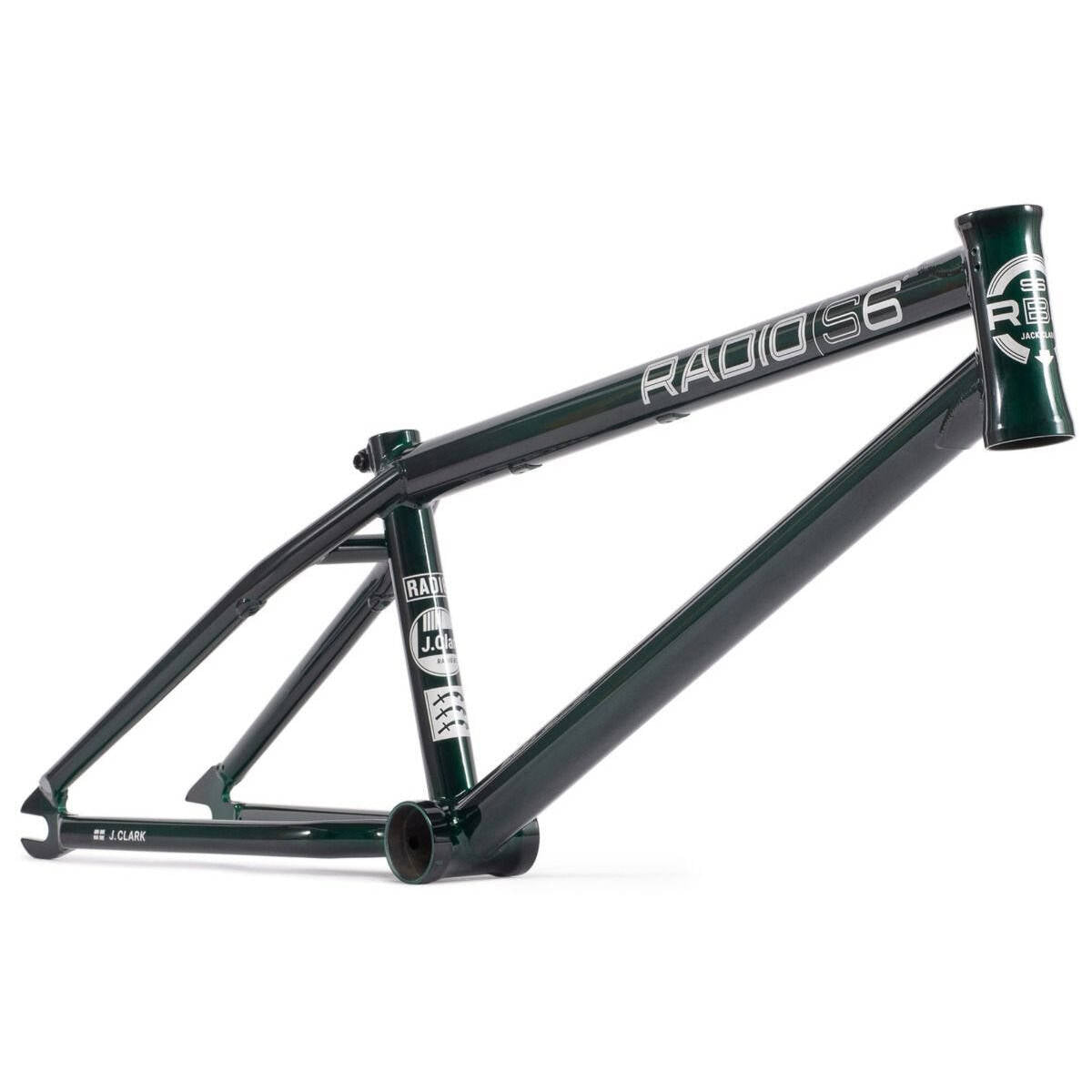 Radio S6 20.4'' (Jack Clark) BMX Frame - British Racing Green