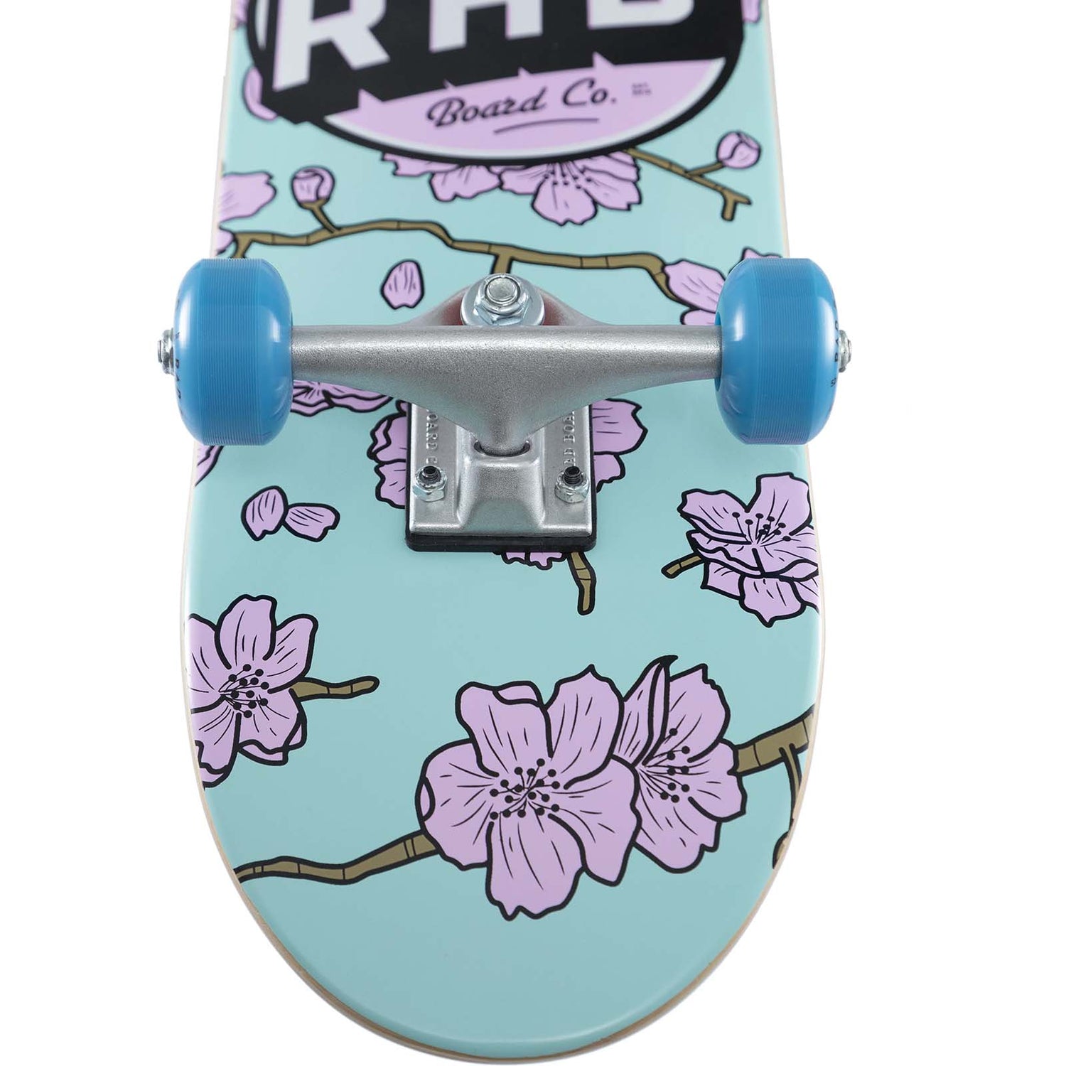 Rad Dude Crew Complete Skateboard Cherry Blossom Pink/Blue - 7.75"