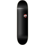 Rad Blank Logo Skateboard Deck - Black 8.125''